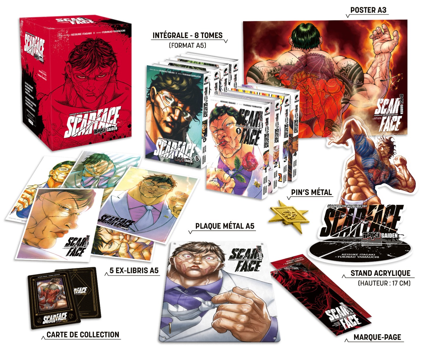 Baki Gaiden - Scarface - coffret intégrale (édition limitée)