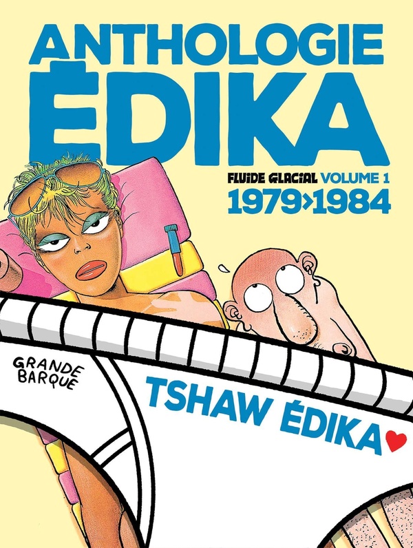 Anthologie Édika tome 1 - Jaquette Tshaw Edika