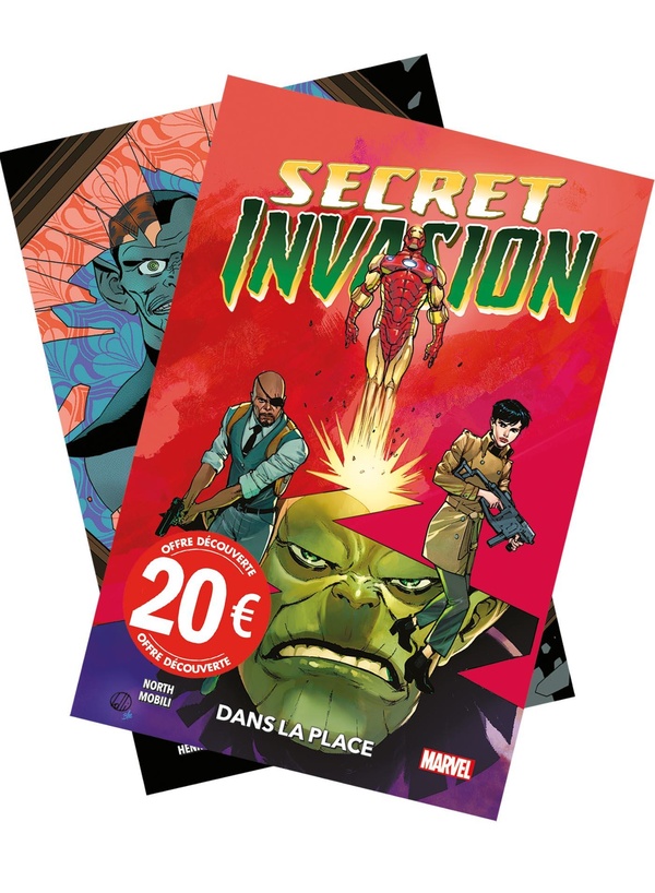 Secret invasion - pack découverte - Dans la place + Bienvenue chez Skrulls