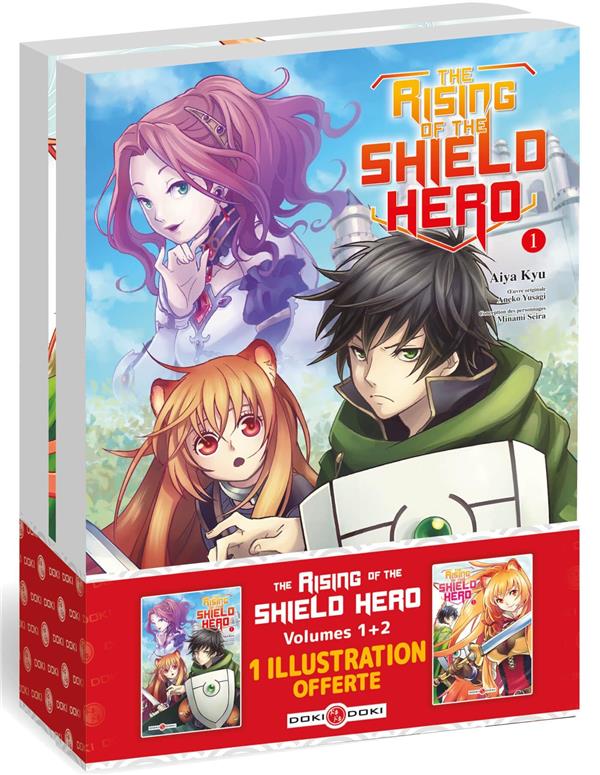 The rising of the shield hero - pack tomes 1 et 2