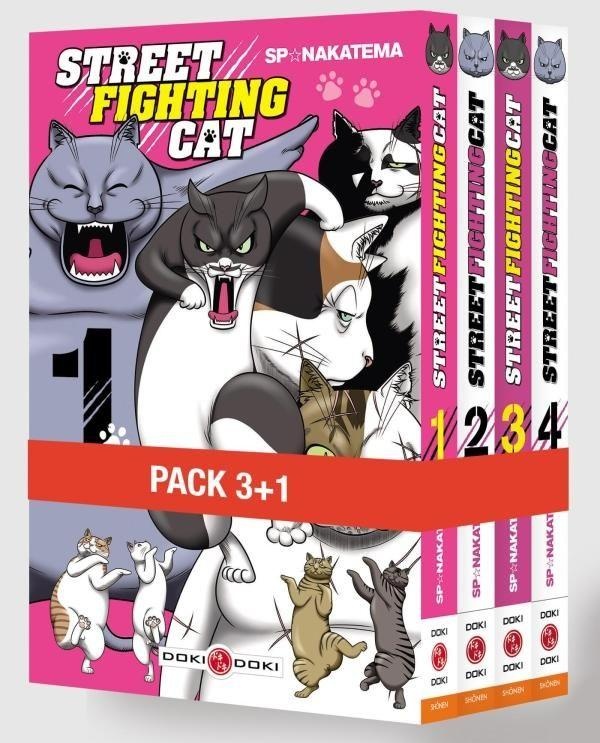 Street Fighting Cat - pack promo tomes 1 à 4