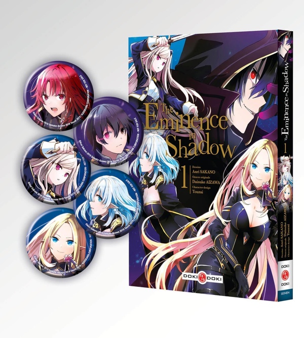 The eminence in shadow tome 1 (édition limitée badges collector)