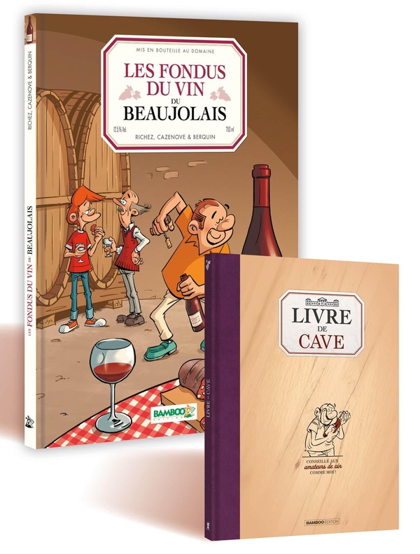 Les fondus du vin - Beaujolais + livre de cave offert