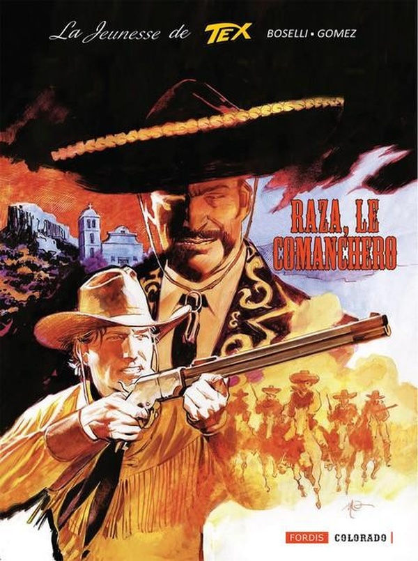 La jeunesse de Tex Willer Tome 7: Raza, le comanchero