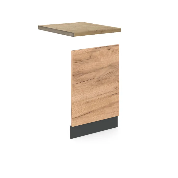 Vicco Façade Chêne doré/Anthracite 45cm plan de travail Chêne doré