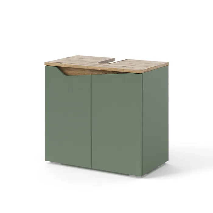 Vicco Vert/Anthracite 60x57.5cm avec 2 portes