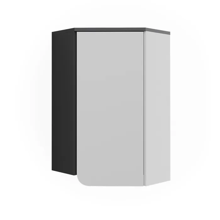 Vicco Armoire suspendue dangle Anthracite/blanc 60x75cm avec porte