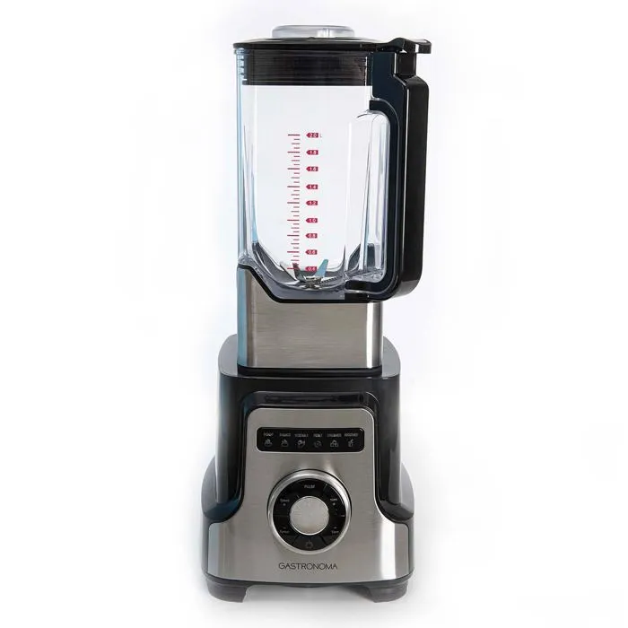 Gastronoma 18180001 Blender 3 L Mélangeur De Table 2000 W Noir, Acier Inoxydable