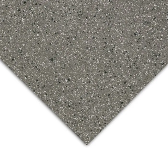 Sol vinyle professionnel CV Xtreme, antidérapant R10, usage intensif commercial et industriel, Anthracite, 200 x 350 cm
