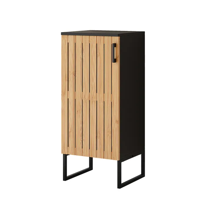 Vicco Armoire Midischrank Bambou 35x81cm