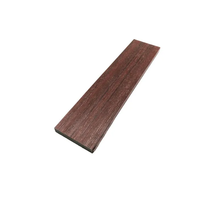 Plinthe de finition composite coextrudé Acajou, ep.10 mm, l.52 mm, L.200 cm