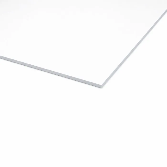 Mccover - Plaque Pvc Expansé Blanc - Coloris - Blanc, Epaisseur - 6 Mm, Largeur - 100 Cm, Longueur - 200 Cm