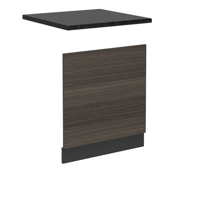 Vicco Façade de lave-vaisselle Gris noble 60cm, PT Anthracite