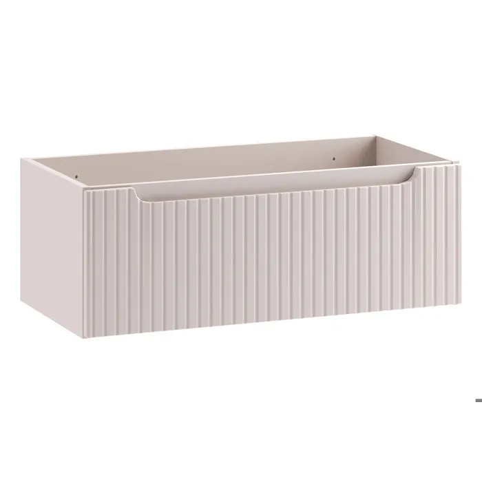 Meuble suspendu sous vasque NOVA cachemire 80 cm 1 tiroir