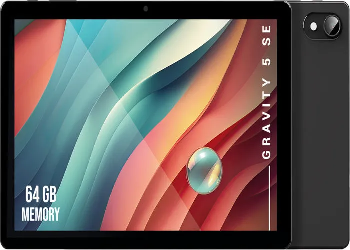 Spc Gravity 5 Se Allwinner 64 Go 25,6 Cm (10.1") 4 Go Wi-fi 4 (802.11n) Android 13 Noir