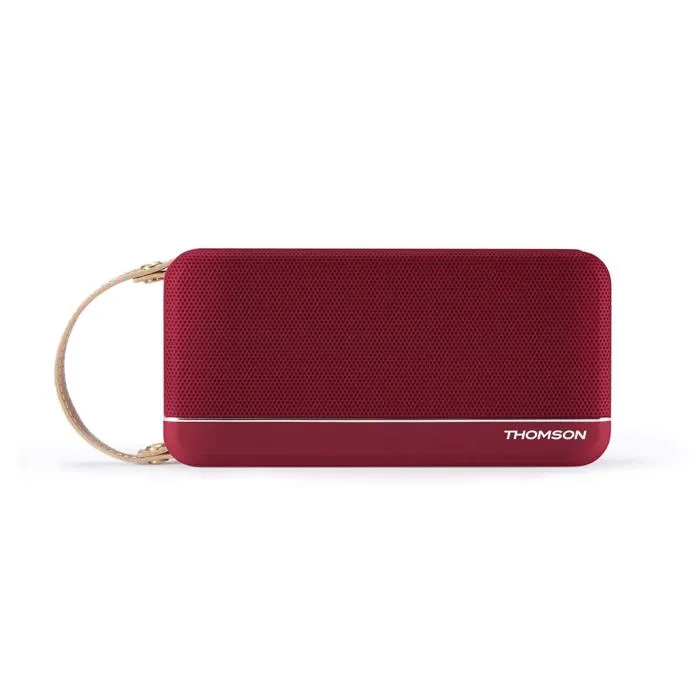 Thomson Ws02 - Enceinte Sans Fil Bluetooth - Rouge - Metal