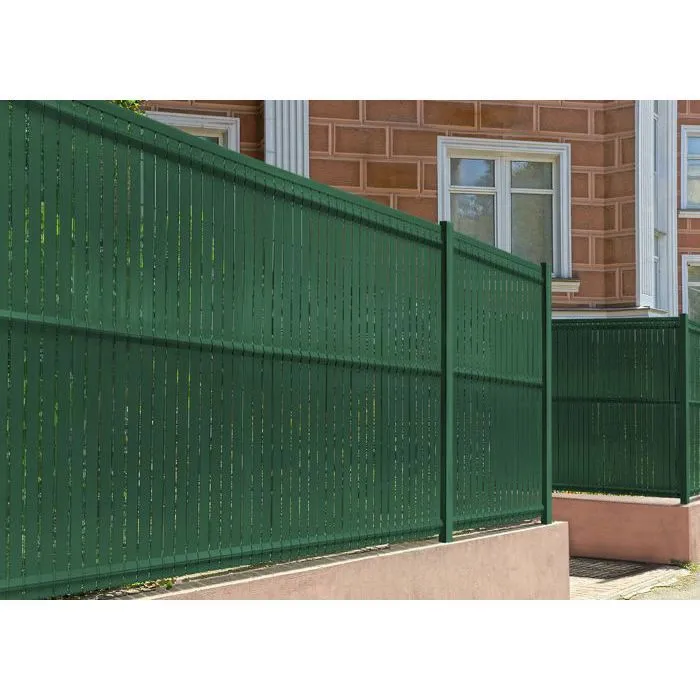 Kit lamelles occultantes PVC 6m CINTO H.170cm Vert