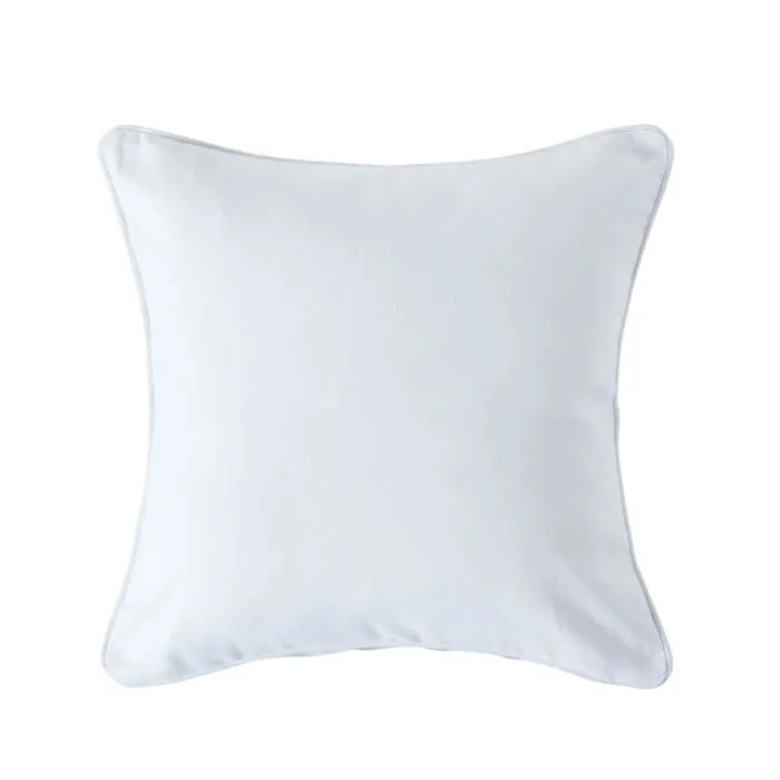 Housse De Coussin Uni Blanc Cassé, 30x30cm - Homescapes