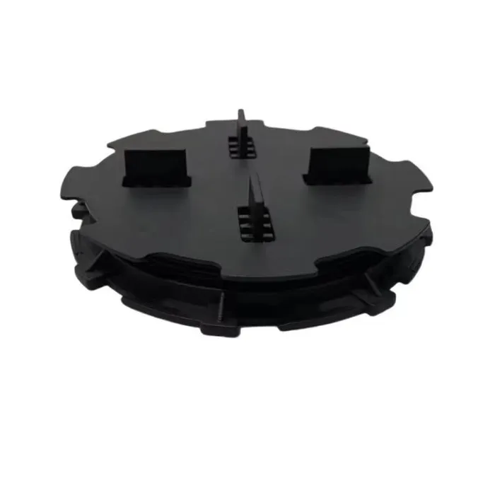 Plot réglable 10 à 15 mm dalle et carrelage à l'unité McCover Noir