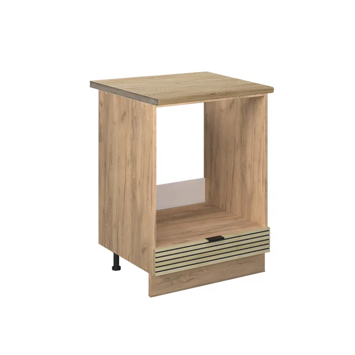 Vicco Meuble pour four Panneau en chêne 60cm, PT Chêne