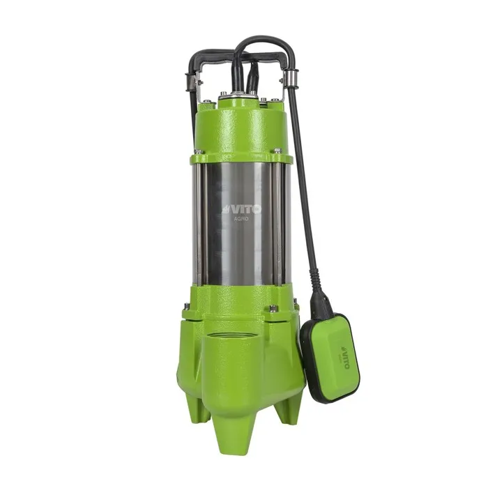 Pompe d'évacuation 1100W Eaux usées Pompe de relevage Inondation VITO