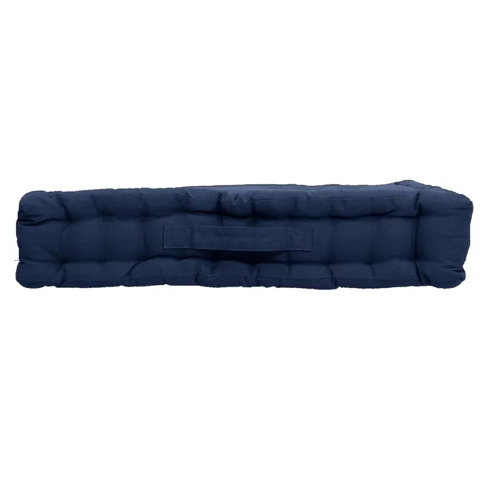 Coussin De Sol Uni En Coton Panama