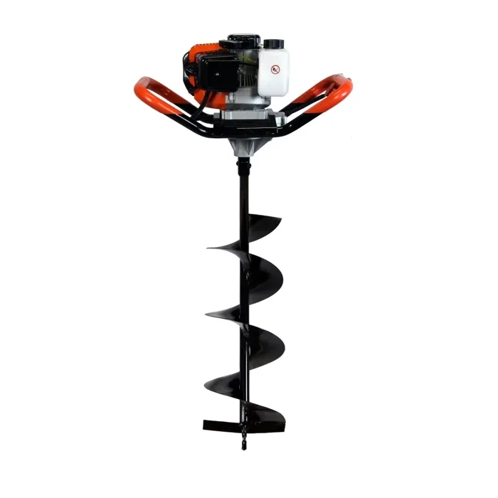 Tarière Thermique 52 Cm3, 3 Cv + Mèche 200 Mm