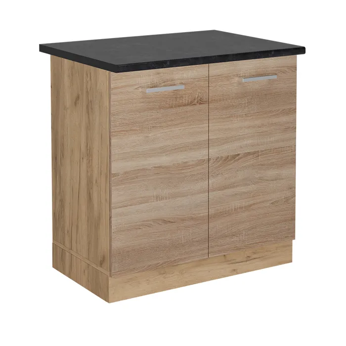 Vicco Meuble bas sous-évier Sonoma 80cm, PT Anthracite