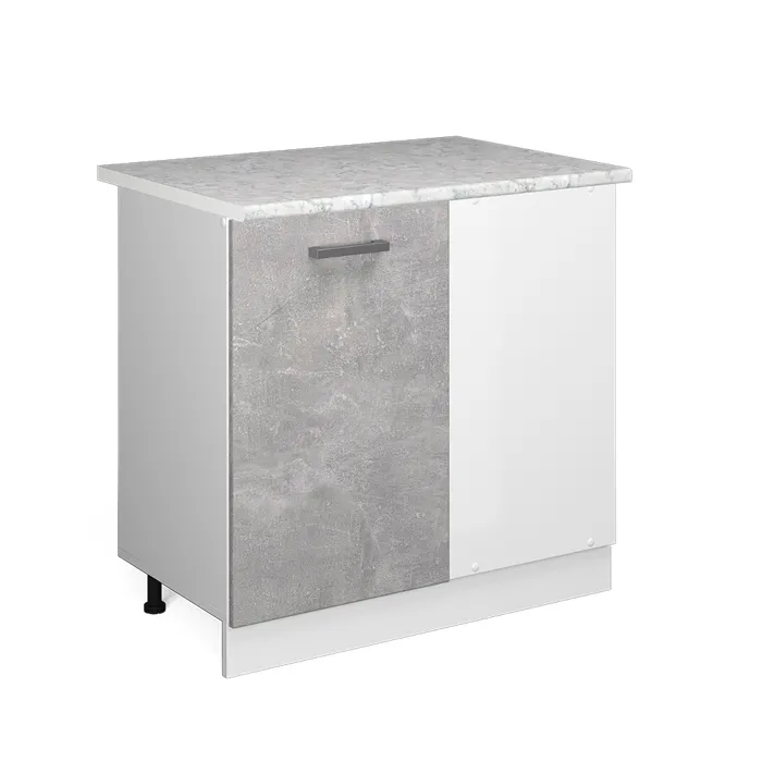 Vicco Meuble dangle Béton 86cm, PT Marbre