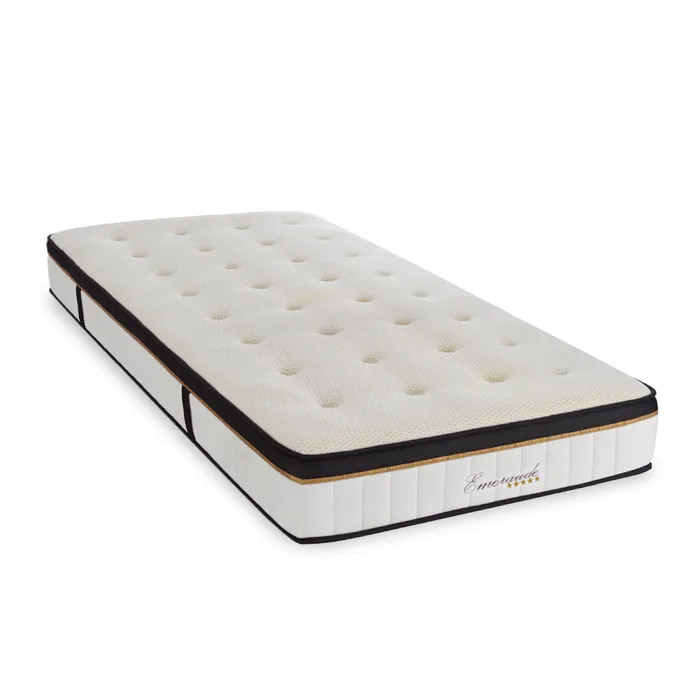 Matelas Emeraude 90x200 cm - Mousse mémoire - Ép. 24 cm