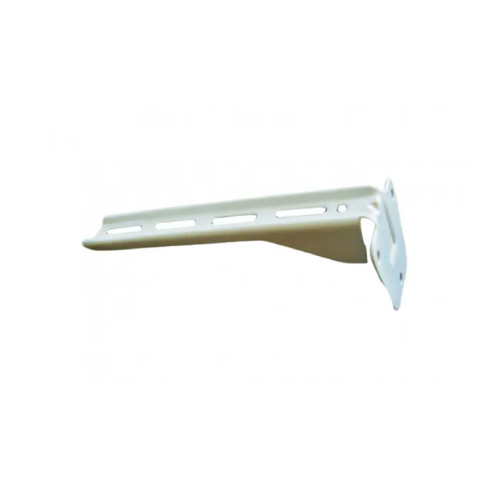 Support de Fixation Murale Double Rail - Équerre Acier L. 16 cm