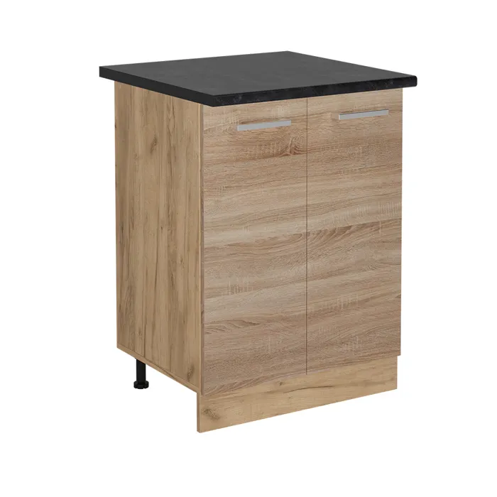 Vicco Meuble bas de cuisine Sonoma 60cm, PT Anthracite