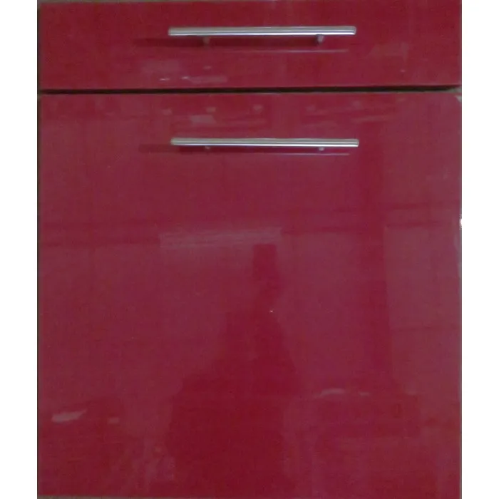 Porte De Cuisine Lumi Rubis H70xl40 Cm 1 Porte, 1 Tiroir Vendu Separement Kit Tiroir Gd Menuiseries