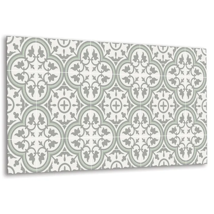 Panneau autocollant Tulup 100x50 cm Ornement floral 1 pcs