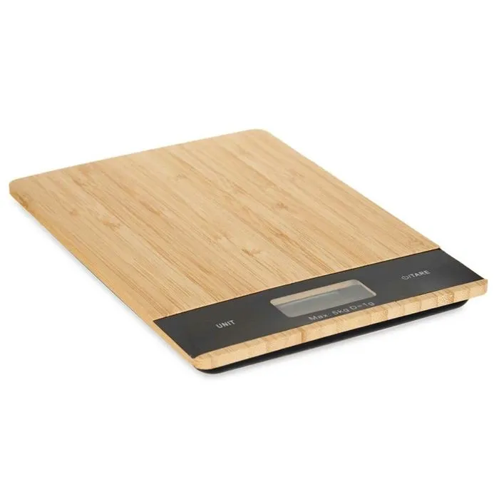 Balance De Cuisine Numérique Kinvara B3301-bamboo 5 Kg