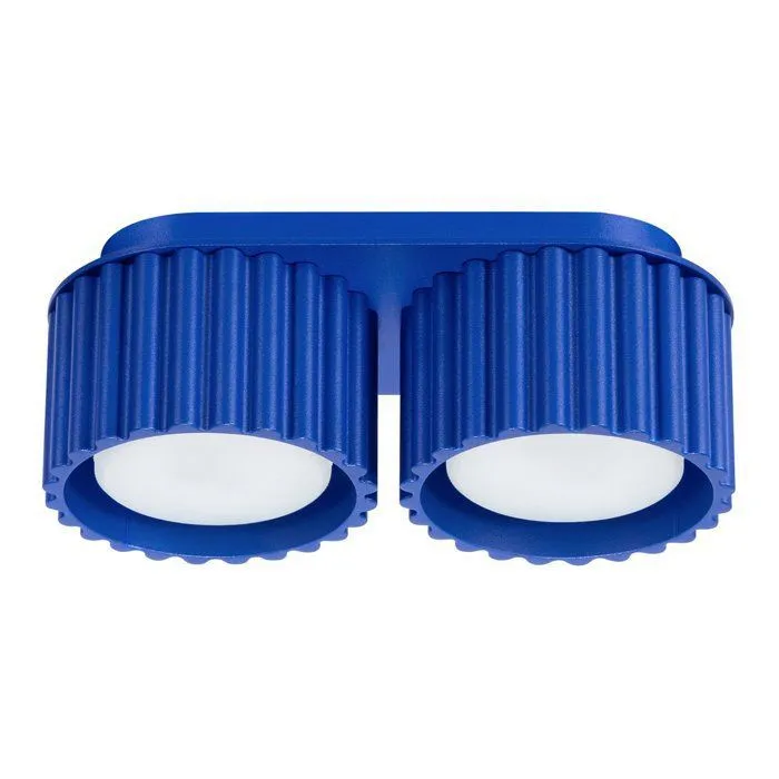 Plafonnier en Aluminium - AURÉLIS - Outremer - IP20 - 10 - Gx53