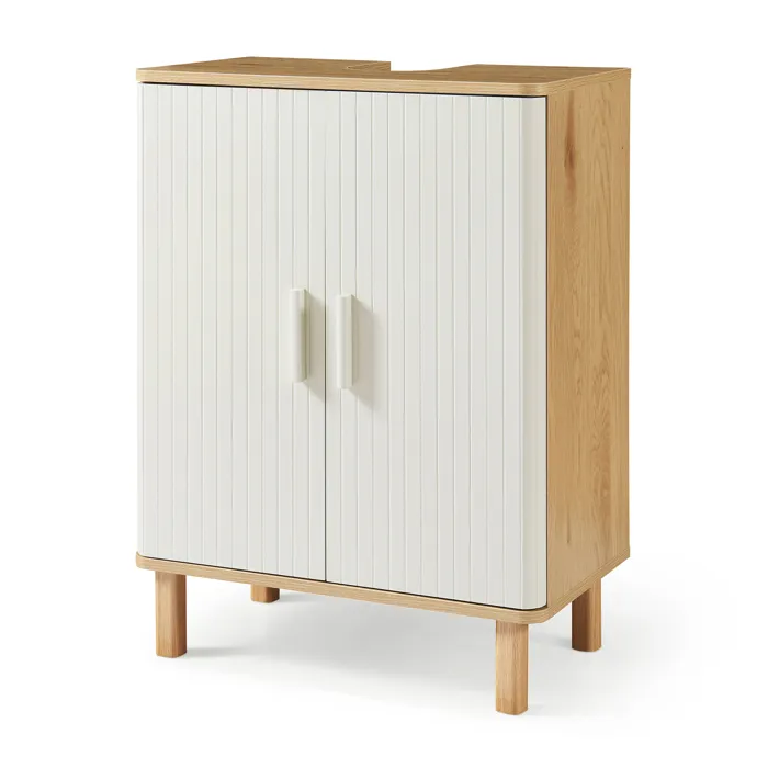 Meuble sous-vasque Ferrersp 80 x 60 x 35 cm en.casa