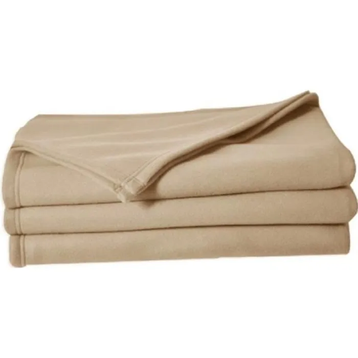 Couverture Polaire 210 X 230 Cm Sable