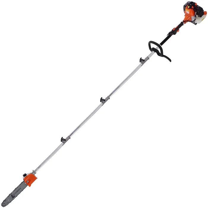 Élagueuse Thermique Sur Perche, 52 Cm3, 3 Cv, Longueur 4.15 Mètres