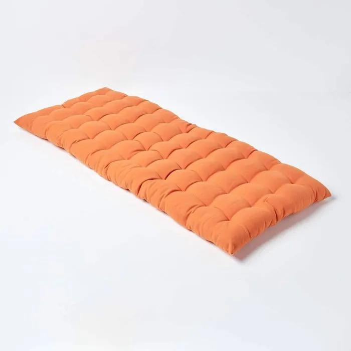 Coussin Pour Banc De Jardin 2 Places Terracotta - Homescapes