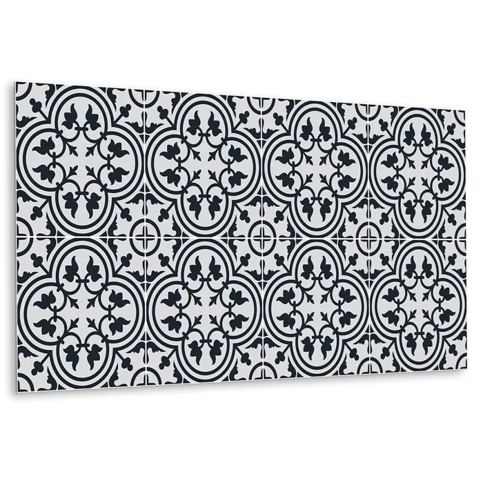 Panneau autocollant Tulup 100x50 cm Botanique 1 pcs