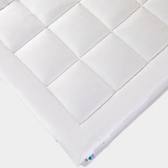 Surmatelas 140x200cm - Moelleux En Laine - Homescapes
