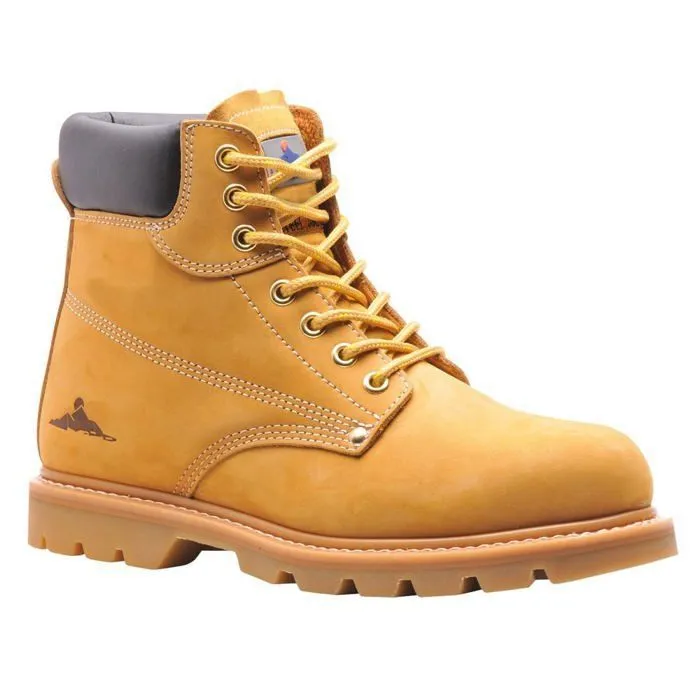 Chaussures De Sécurité Montantes Brodequin Cousu Flexi-welt Sb Hro Miel 45