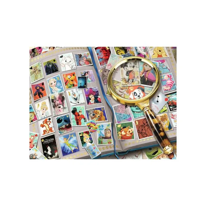 Puzzle Mes Timbres Préfères 2000 Pièces - Collection Disney Mickey Et Ses Amis - Ravensburger - 167067