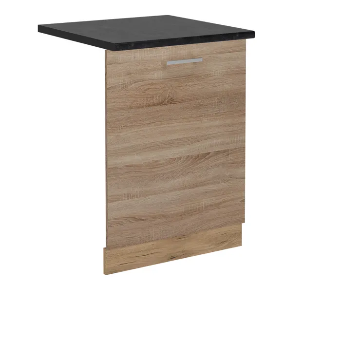Vicco Panneau de lave-vaisselle Sonoma 60cm, PT Anthracite