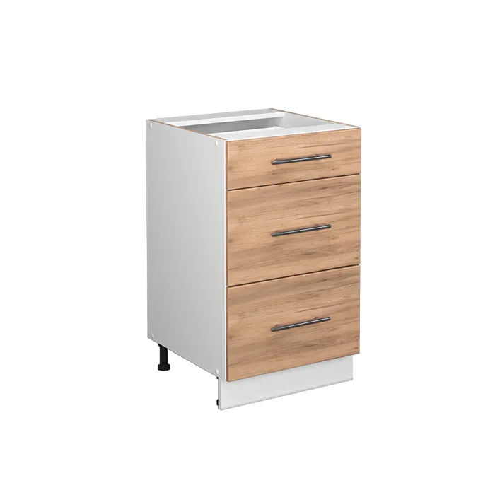 Vicco Meuble cuisine Chêne de force doré 50cm sans PT