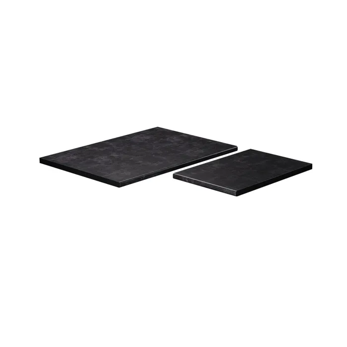 Vicco Plan de travail cuisine Anthracite 114cm (convient pour armoire dangle 87x87)