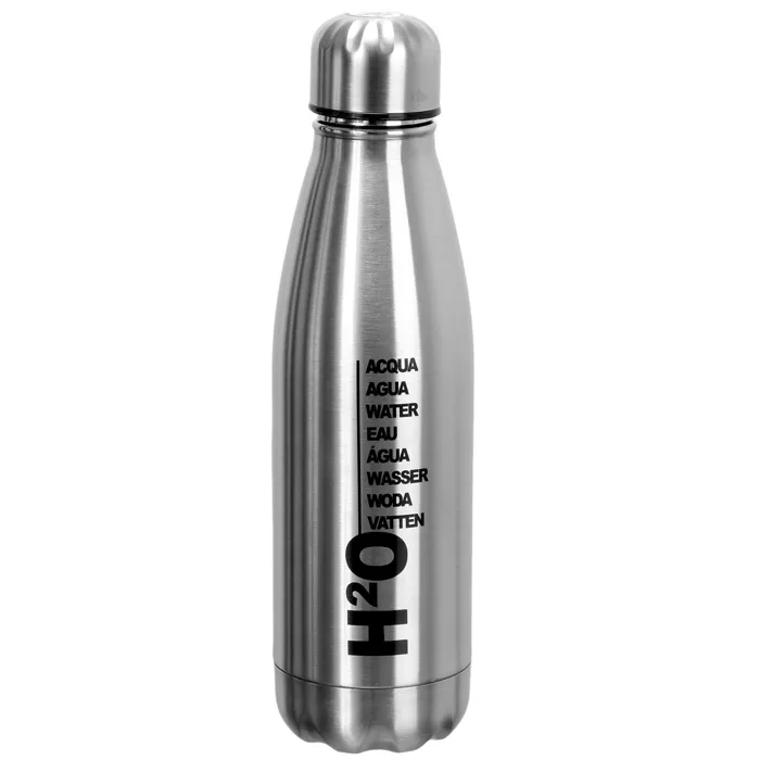 Bouteille Isotherme En Acier Inoxydable 50cl Speech Modèle "h²o" Métal
