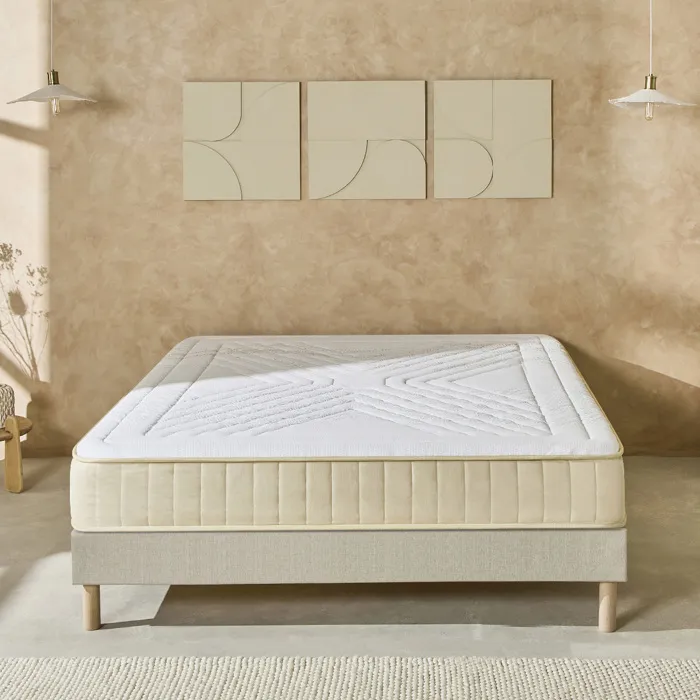 Matelas Symphonie 2.0 - Mémoire de forme - Moelleux puis ferme - 25 cm - 90x200 cm
