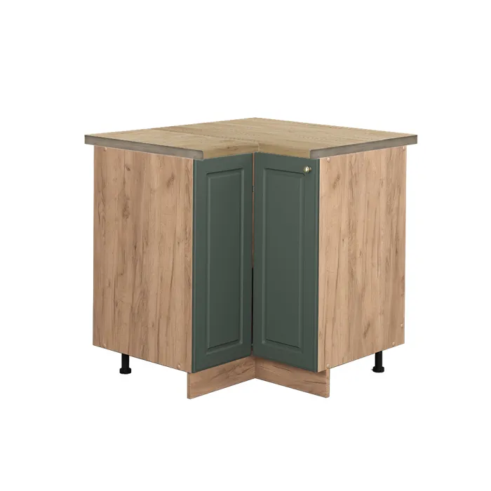 Vicco Meuble dangle Vert Or Campagne/Chêne doré 80.5cm plan de travail Chêne doré